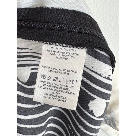 Anthropologie Elevenses Lightweight Black & White Pants Size Small - Picture 7 of 10